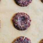 Raw Cranberry Vanilla Cookies | Well and Full | #vegan #recipe