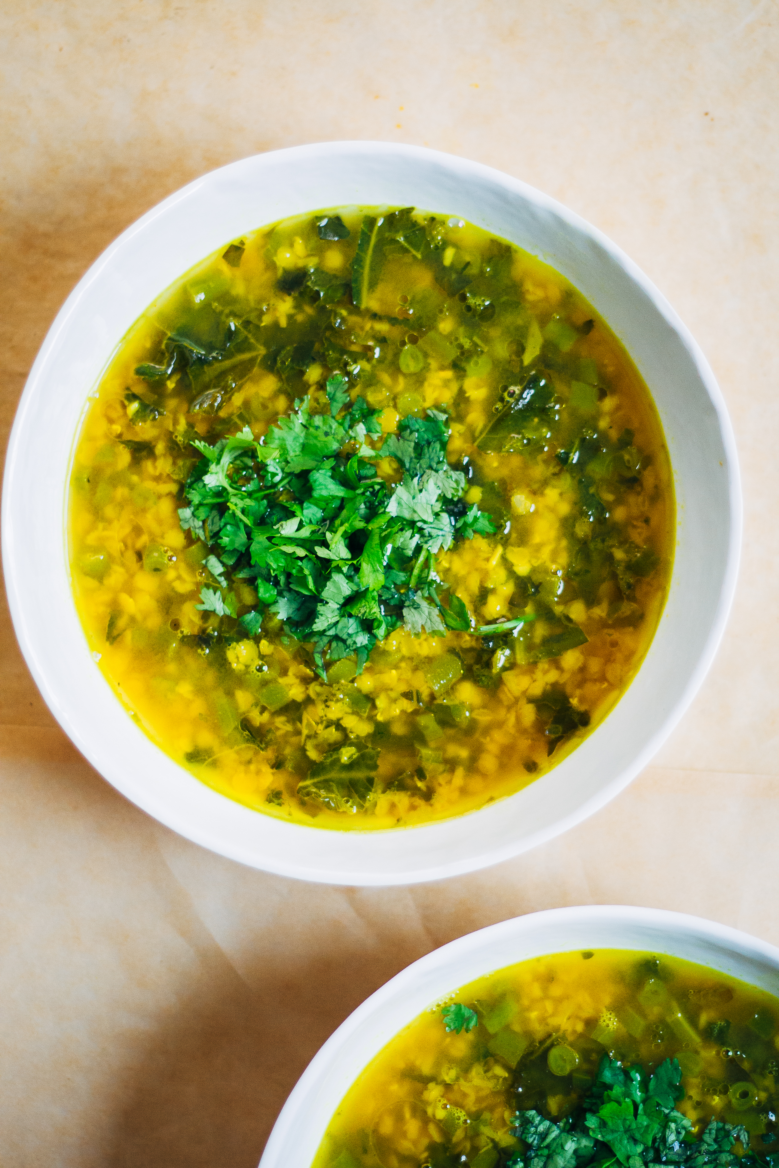 Healing Lentil + Turmeric Soup w/ Summer Vegetables | Well and Full | #vegan #recipe #plantbased