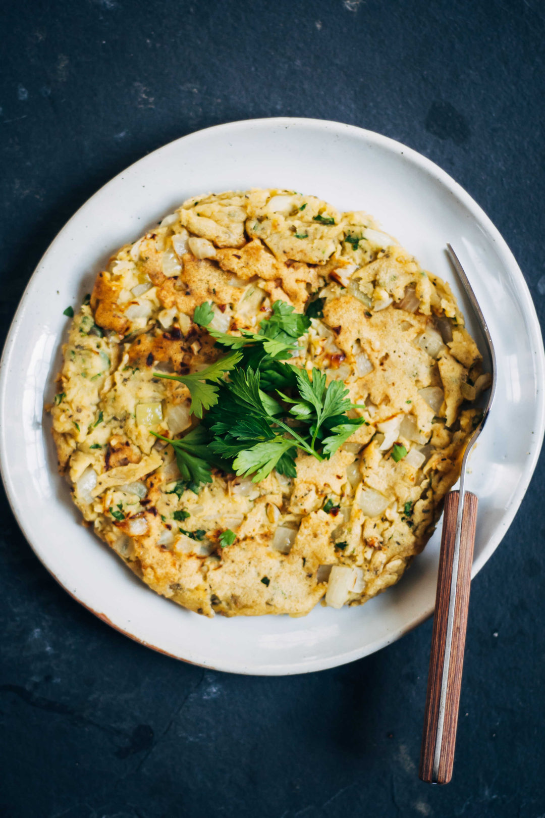 Socca Provençal Chickpea Flatbread Well and Full