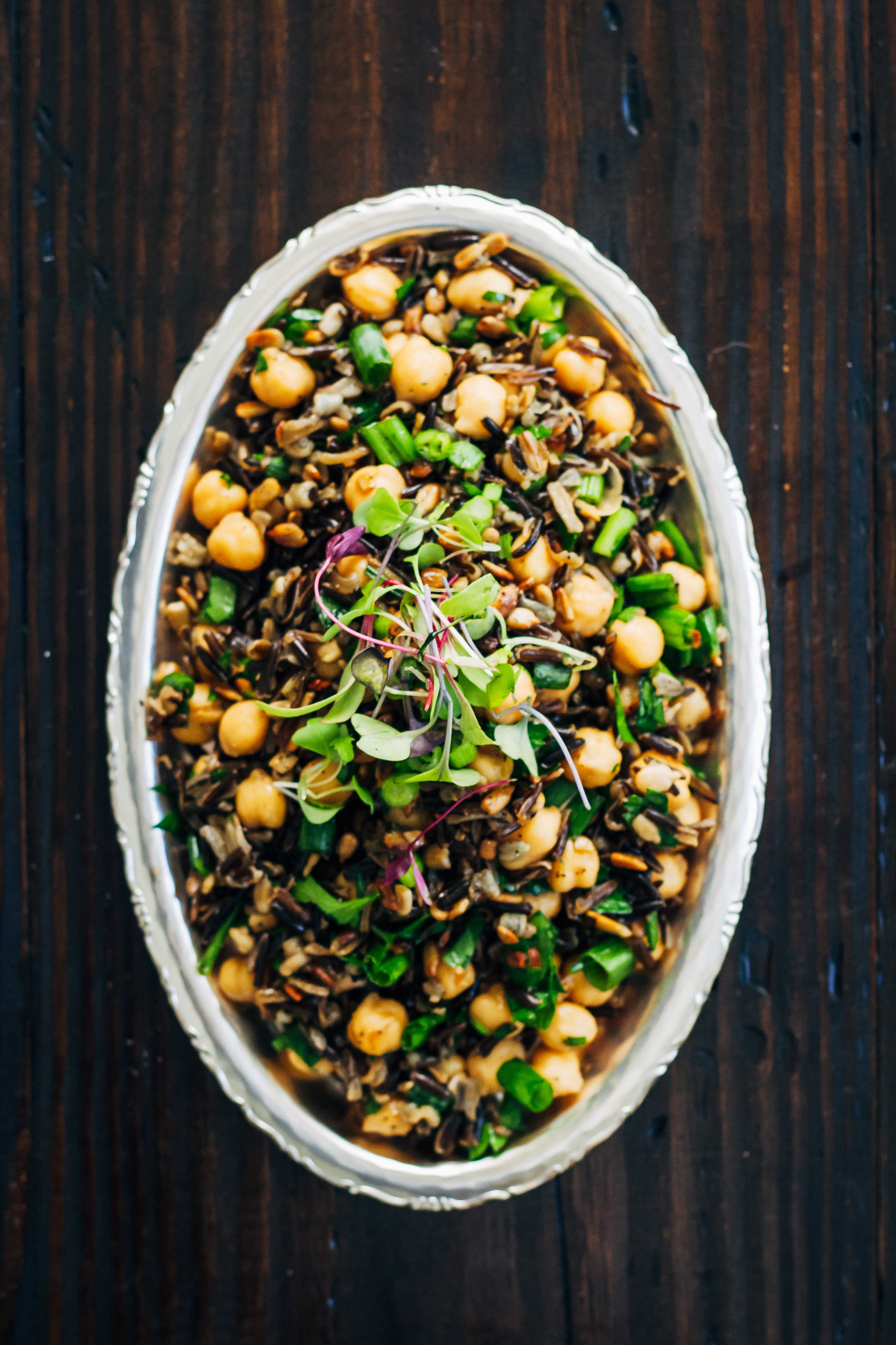 Sprouted Forbidden Rice Salad | Well and Full | #plantbased #recipe