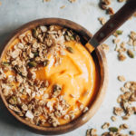Persimmon Smoothie + Cinnamon Granola | Well and Full