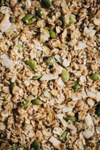 Persimmon Smoothie + Cinnamon Granola | Well and Full