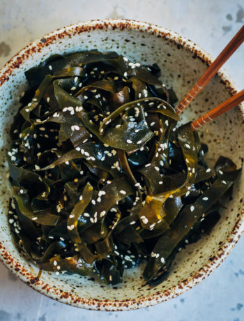 Seaweed Salad | Well and Full | #vegan #recipe