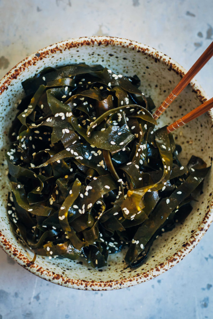 Seaweed Salad Well and Full