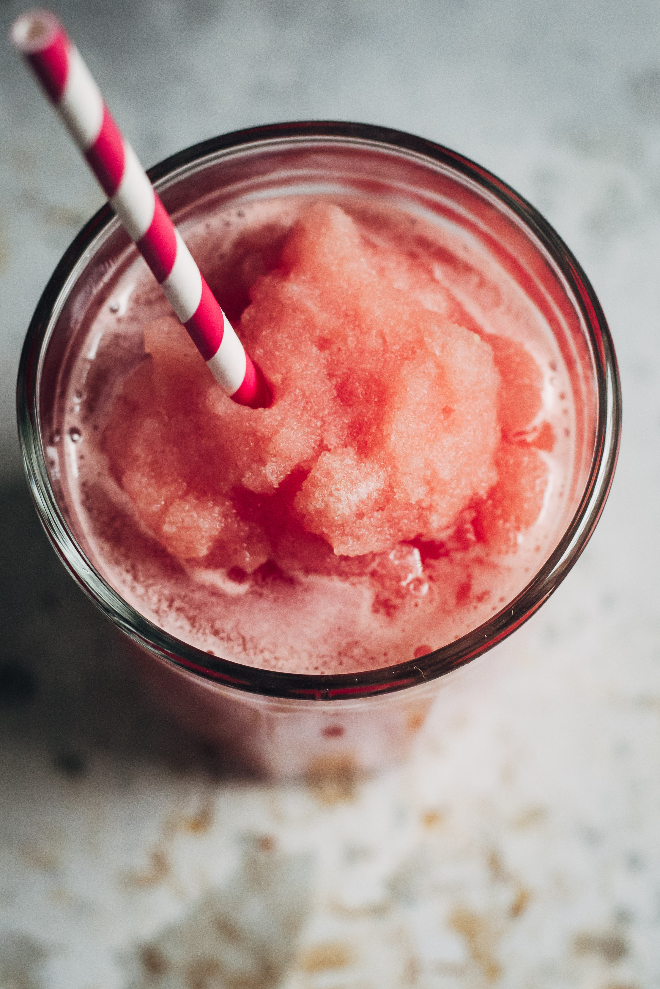 Hydrating Watermelon Slushie | Well and Full | #vegan #recipe