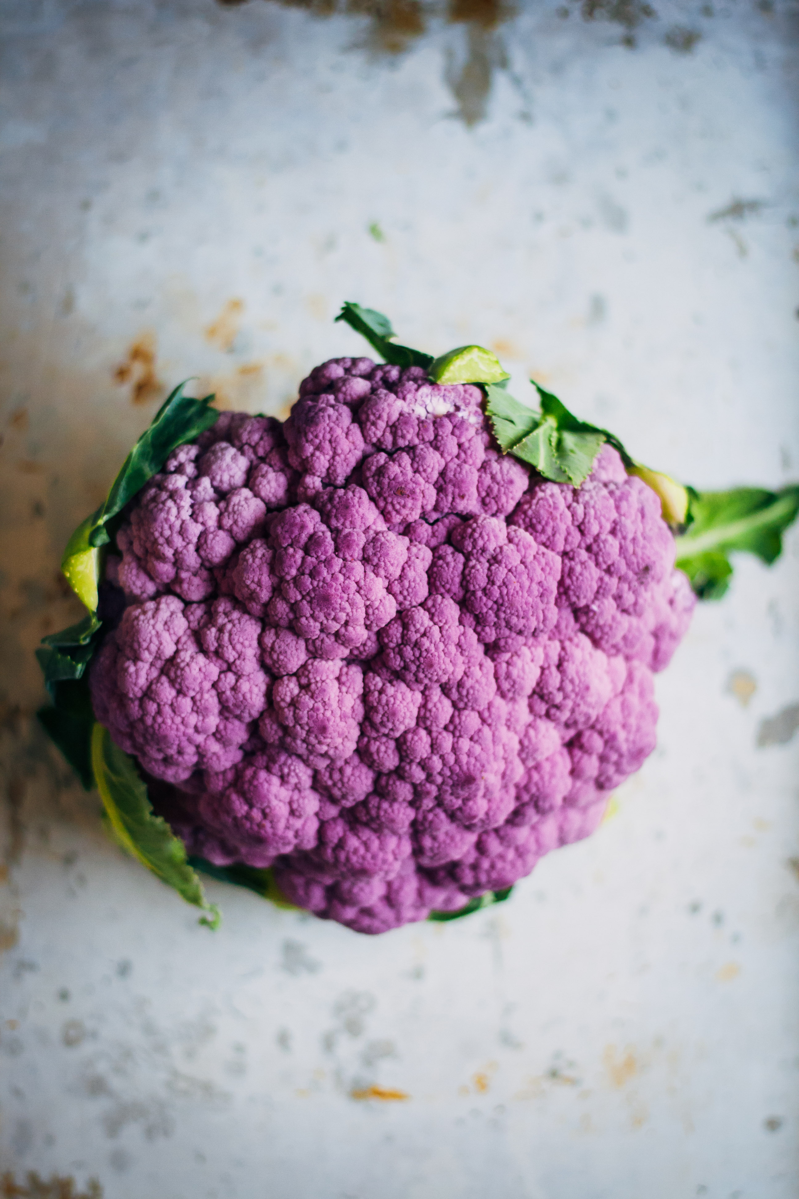 Purple Cauliflower Tabbouleh | Well and Full | #raw #vegan #recipe