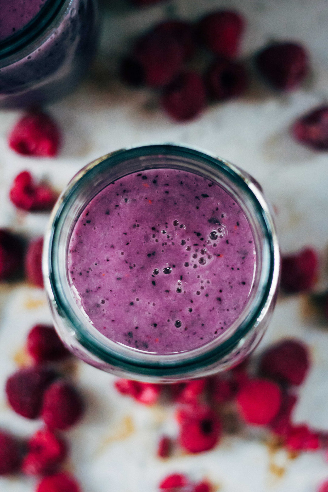 Antioxidant Berry Smoothie Well and Full