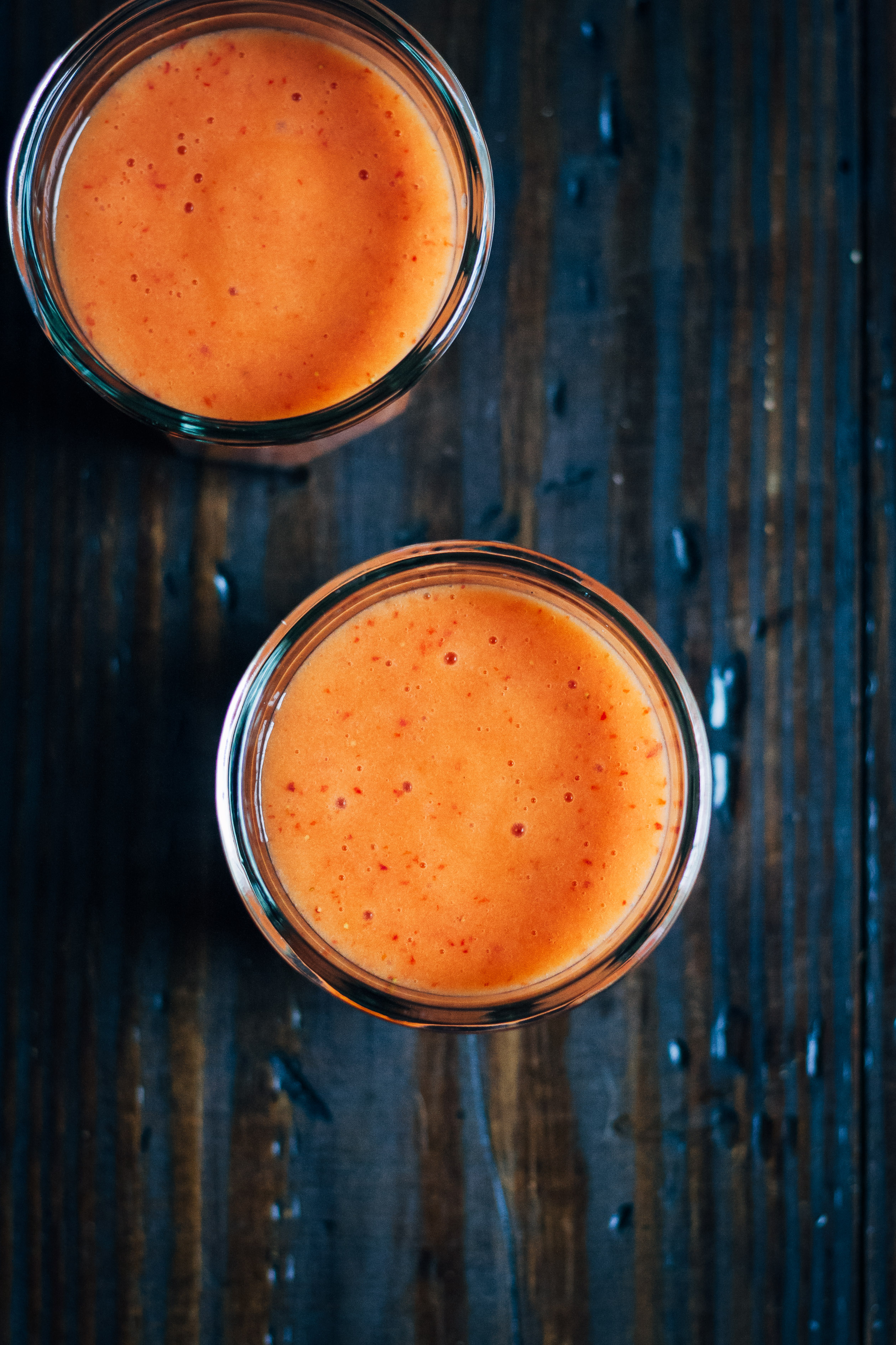 Happy Belly Smoothie | Well and Full | #vegan #probiotic #smoothie