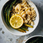 The Best Roasted Asparagus + A Lemony Herb Spring Pasta | Well and Full | #vegan #pasta #recipe