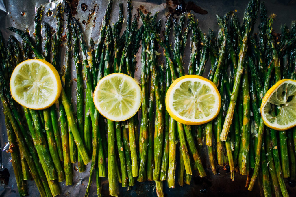 The Best Roasted Asparagus + A Lemony Herb Spring Pasta Well and Full