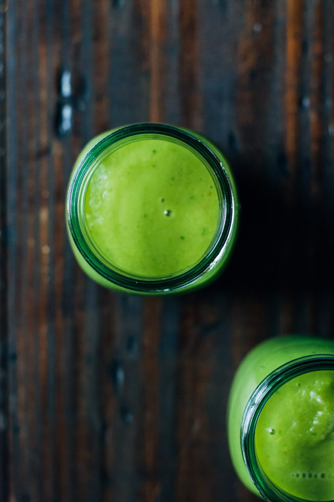 A Yummy Green Smoothie + Nom | Well and Full