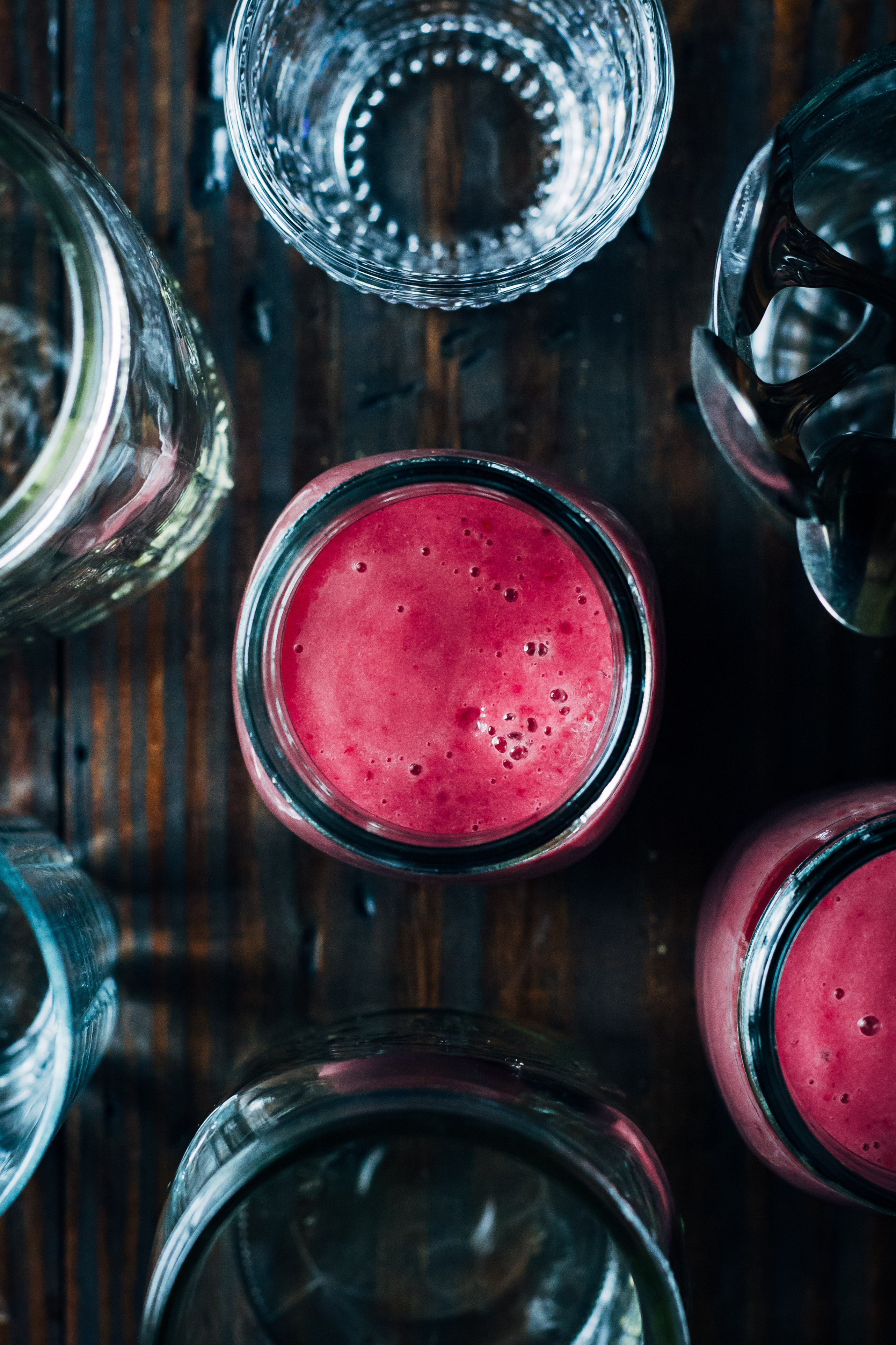 Raspberry Creamsicle Probiotic Smoothie | Well and Full |#vegan #probiotic #smoothie