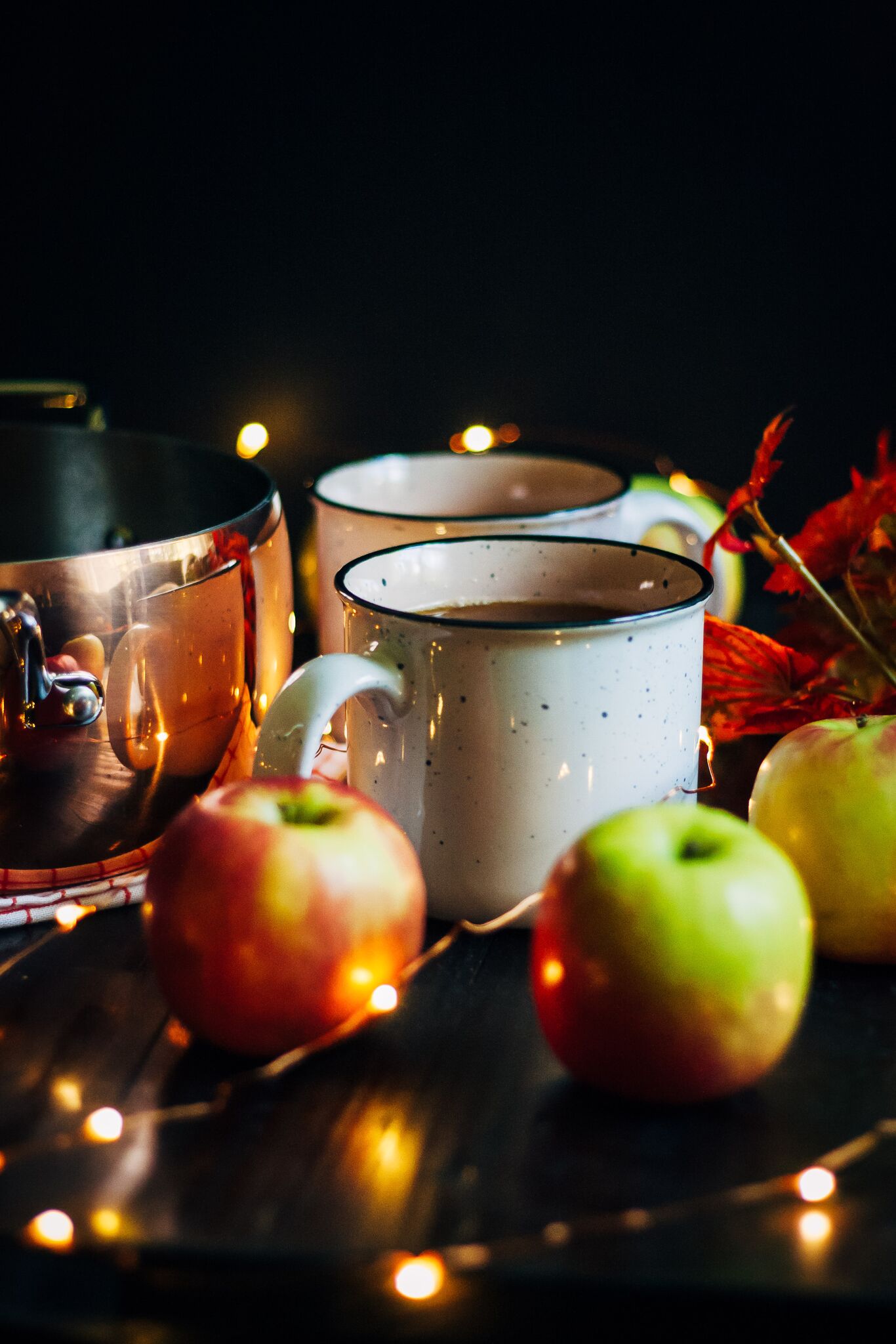Festive Mulled Apple Cider | Well and Full