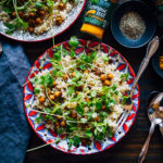 Turmeric Chickpeas w/ Lime Couscous | Well and Full