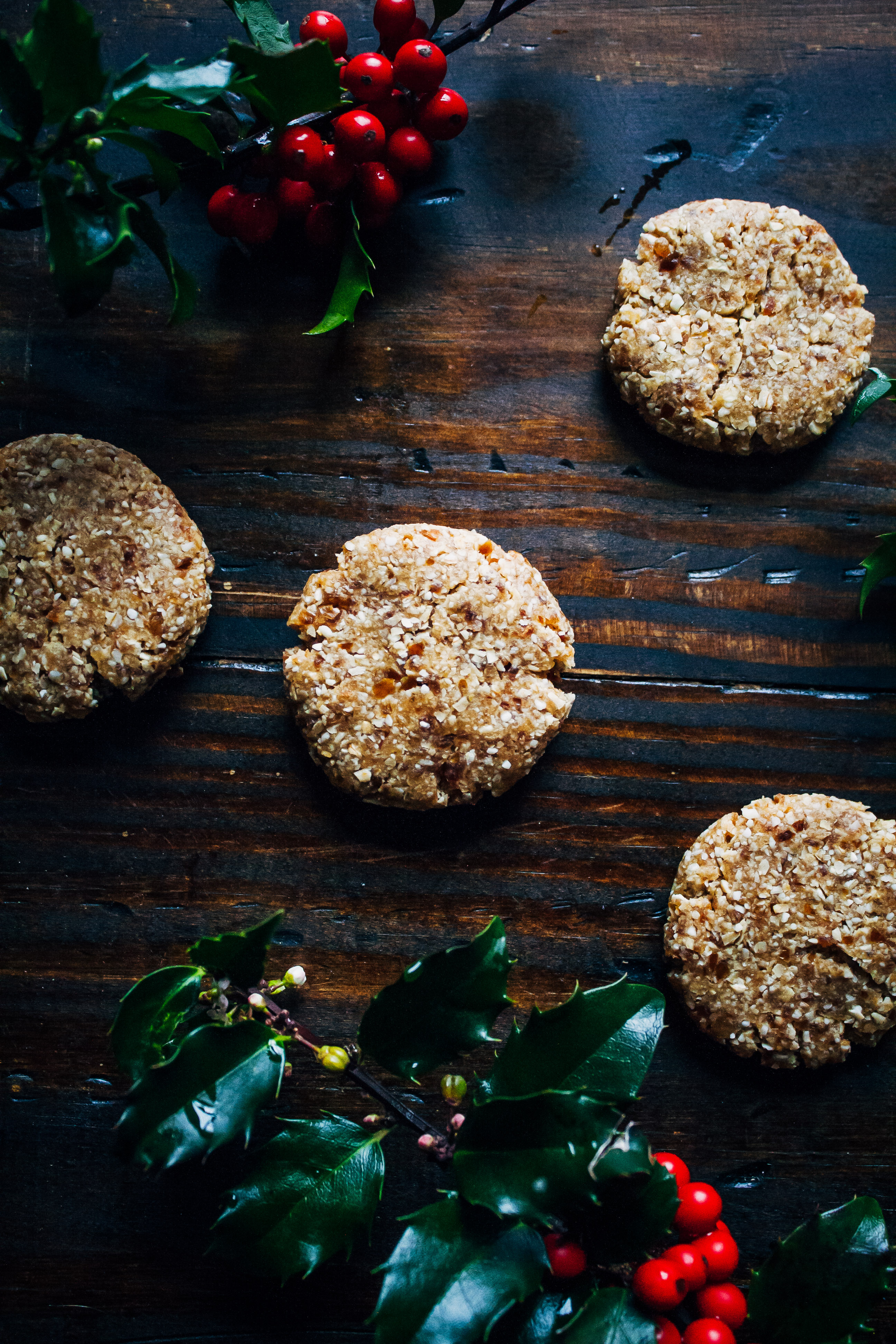 Raw Vegan Marzipan Cookies | Well and Full