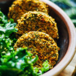 Winter Kale Falafel | Well and Full | #vegan #falafel #recipe