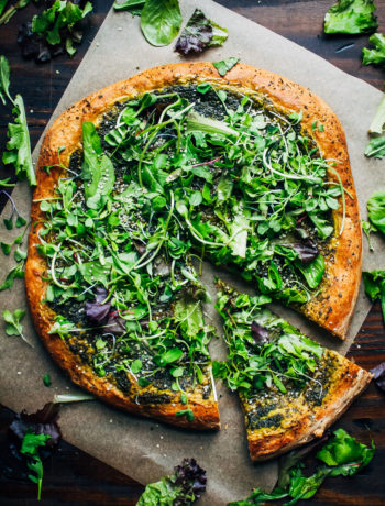 Green Goddess Pizza | Well and Full