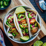 Cauliflower Tacos from The Blissful Basil Cookbook | Well and Full