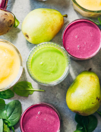 New Year's Smoothie Detox Day | Well and Full | #cleanse #detox #recipe