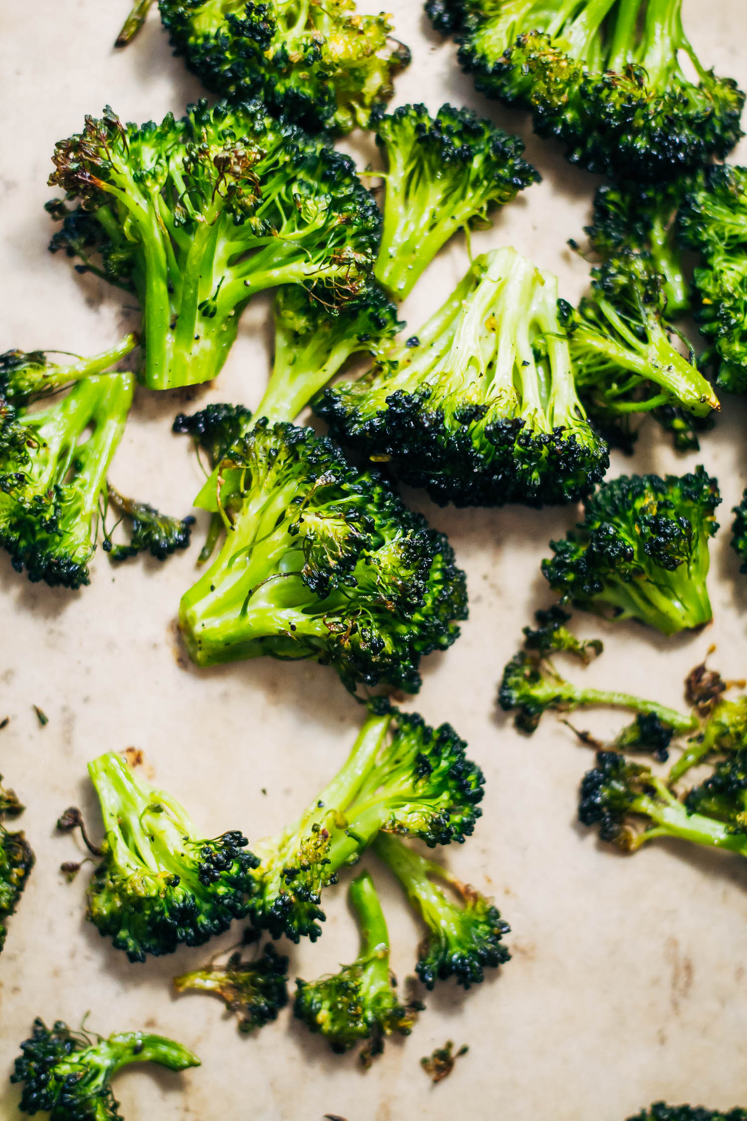 Vegan Broccoli Salad w/ Green Tahini Sauce | Well and Full | #healthy #vegan #recipe