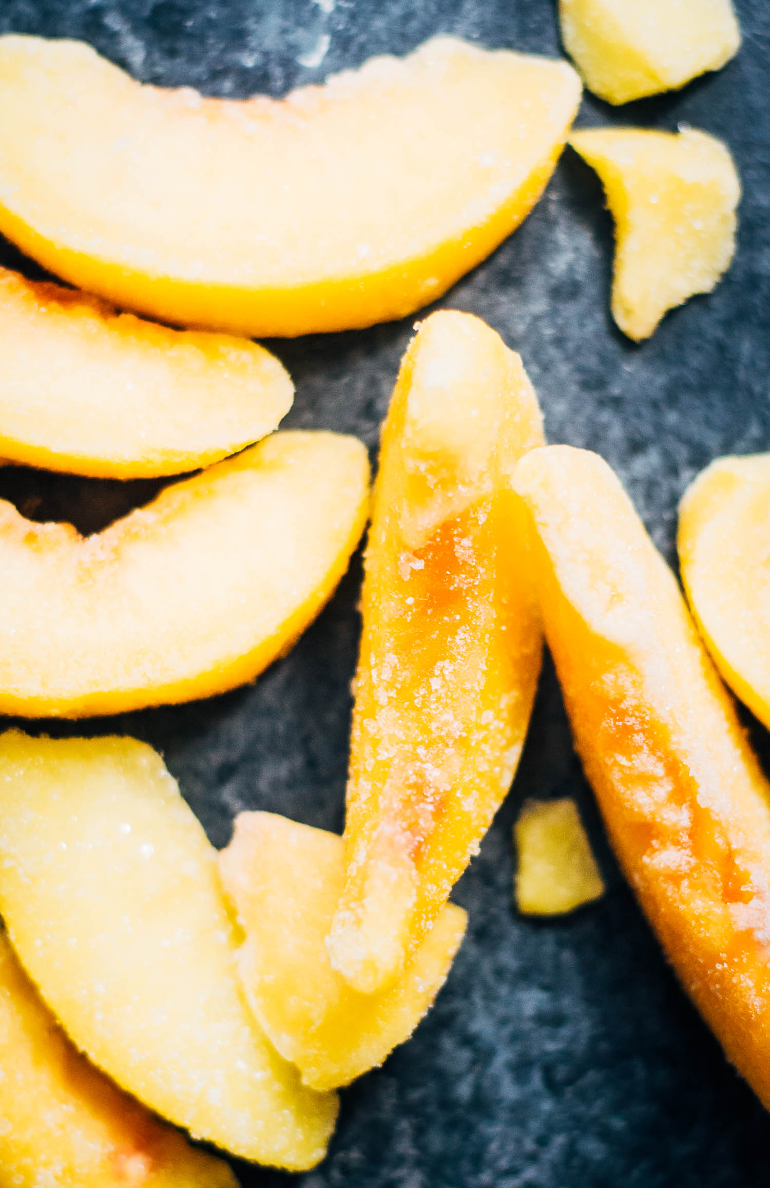 Peaches and Cream Green Smoothie | #healthy #vegan #recipe