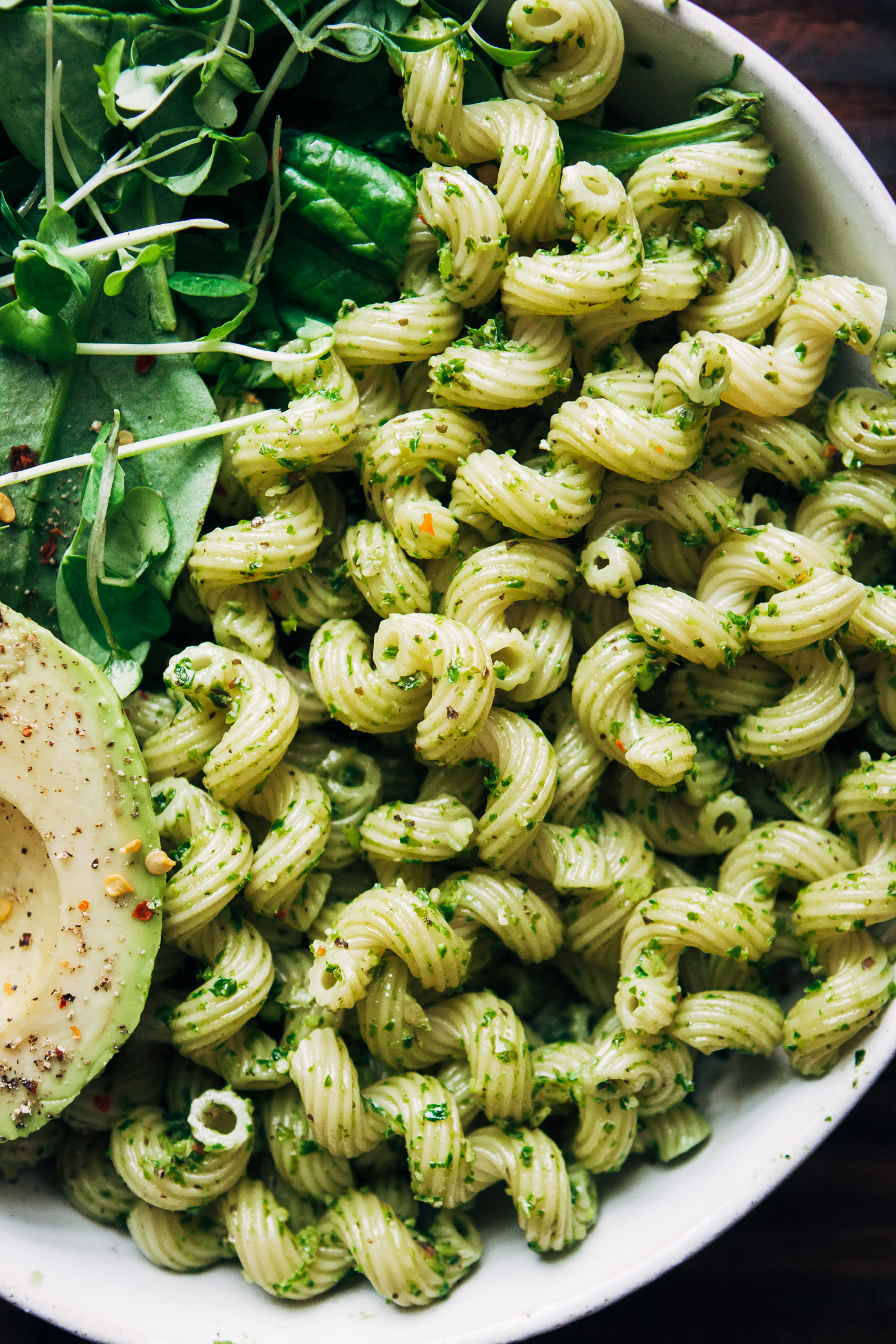 The Best Vegan Kale Pesto | Well and Full | #healthy #easy #plantbased #recipe