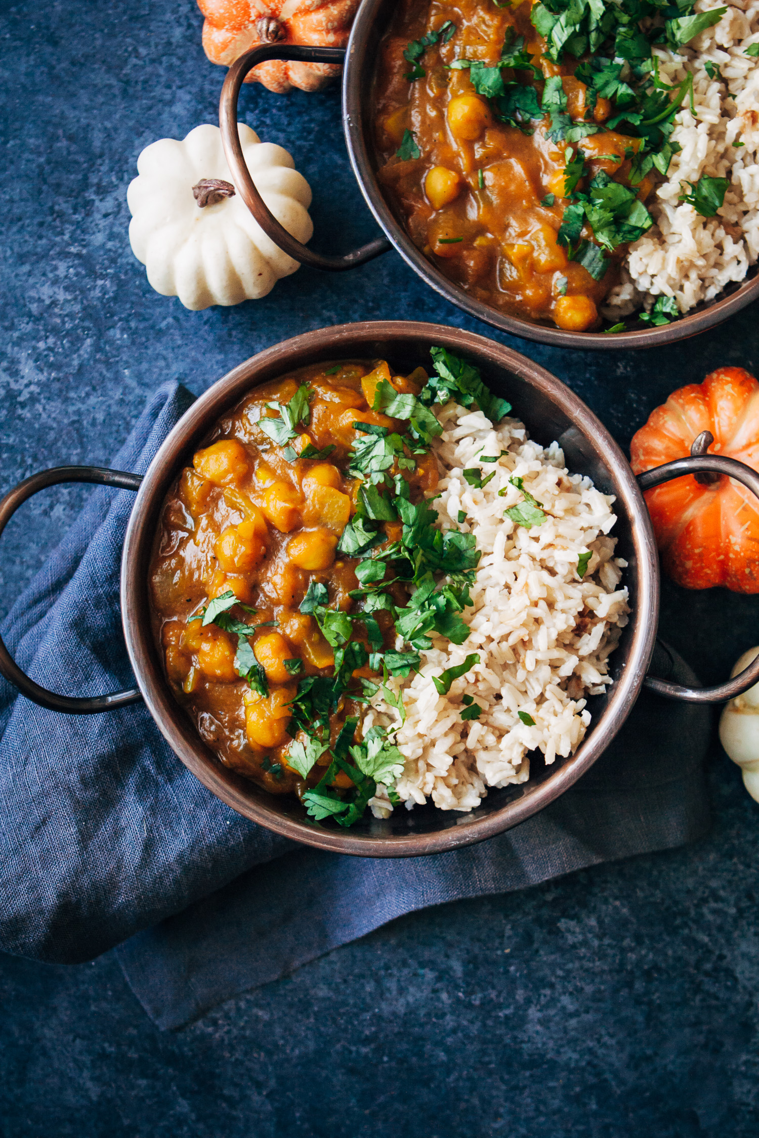 Vegan Pumpkin Curry | Well and Full | #healthy #fall #recipe
