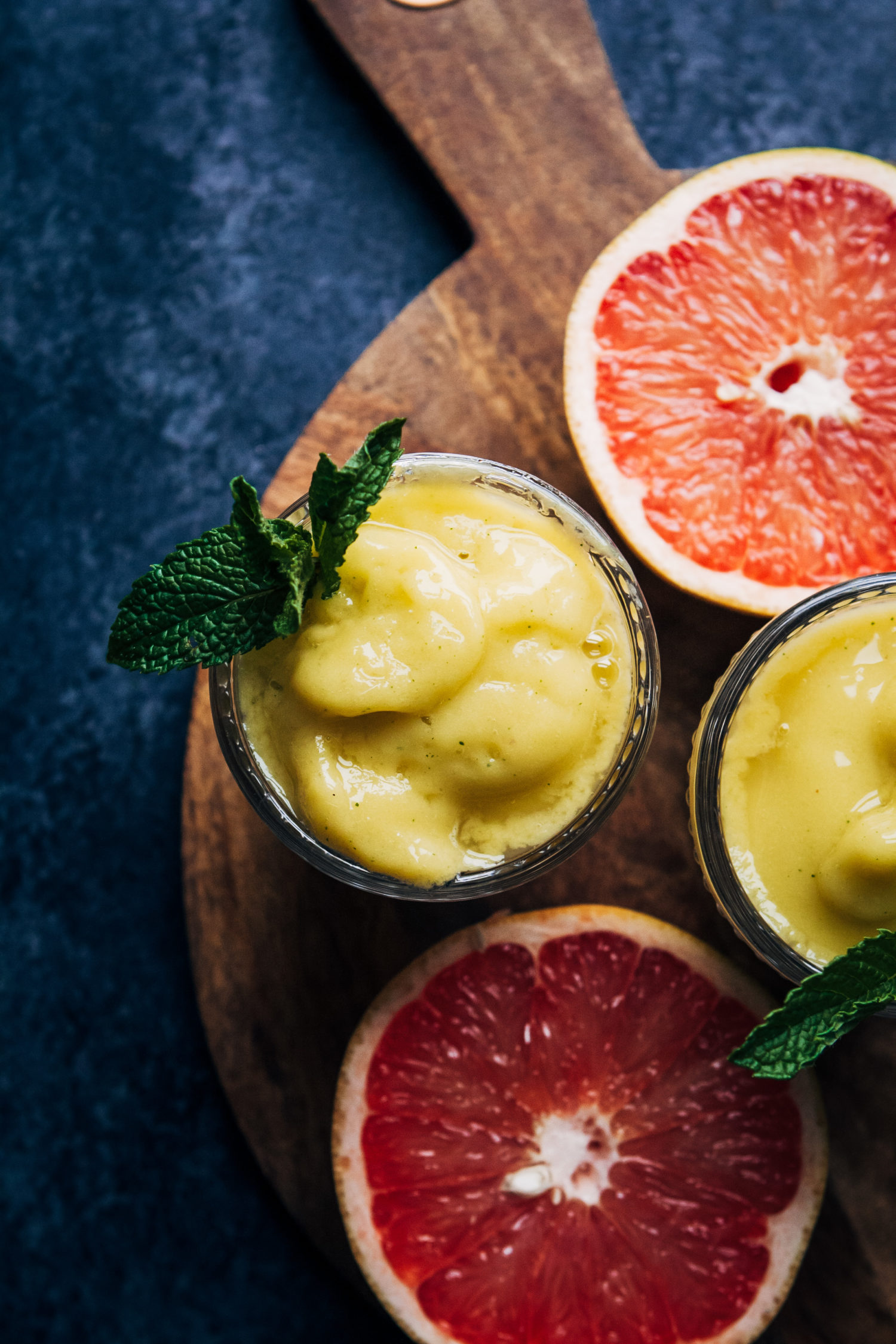 Grapefruit Detox Smoothie | Well and Full | #healthy #vegan #recipe