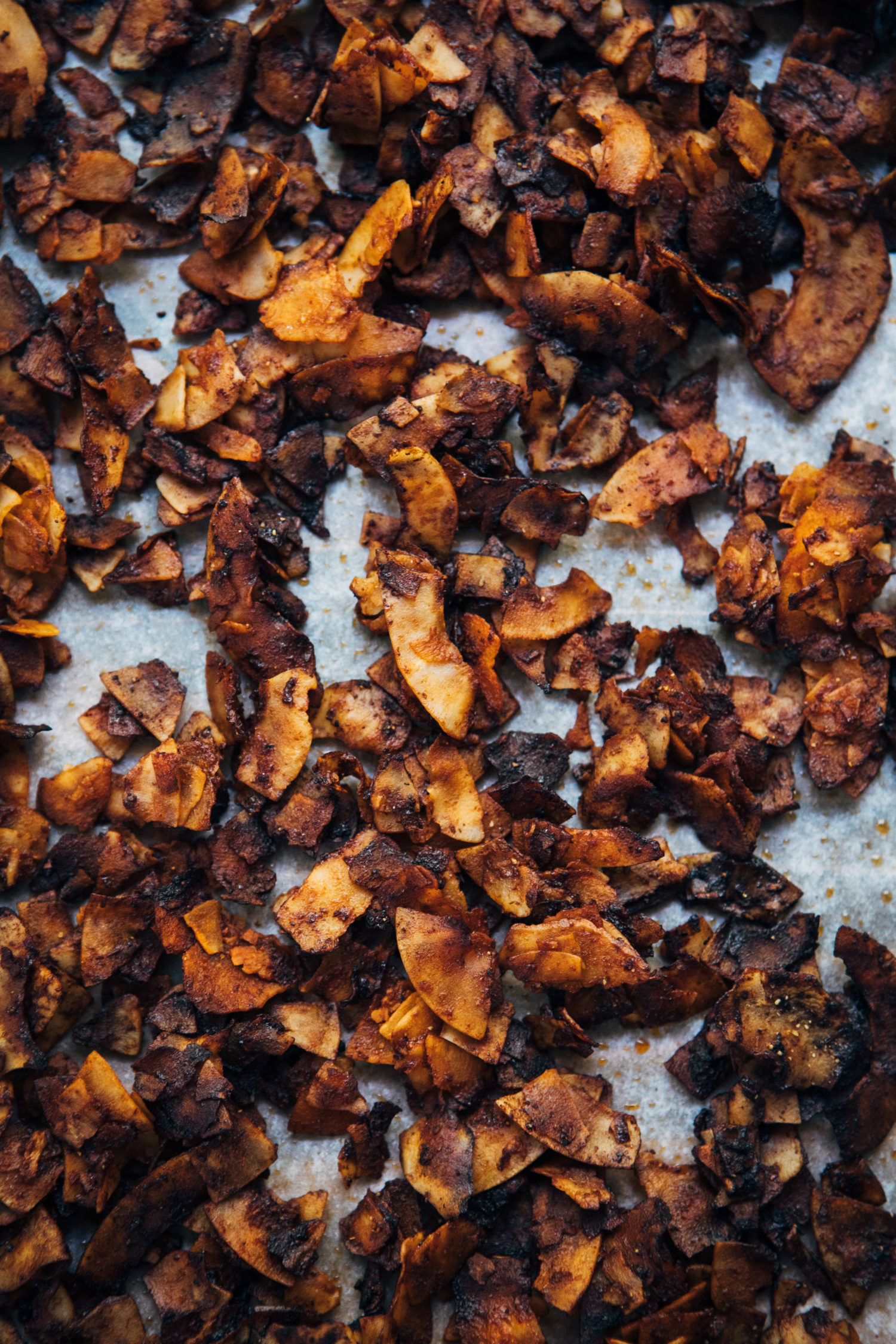 Vegan Coconut Bacon Without Liquid Smoke | Well and Full | #vegan #recipe