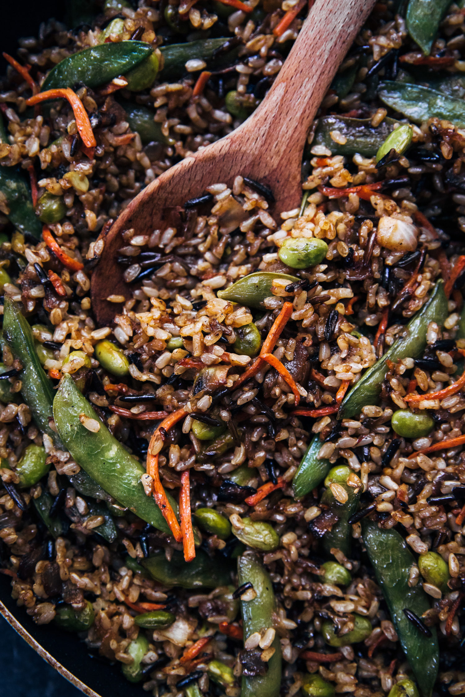 Healthy Vegan Fried Rice | Well and Full | #vegan #recipe #dinner