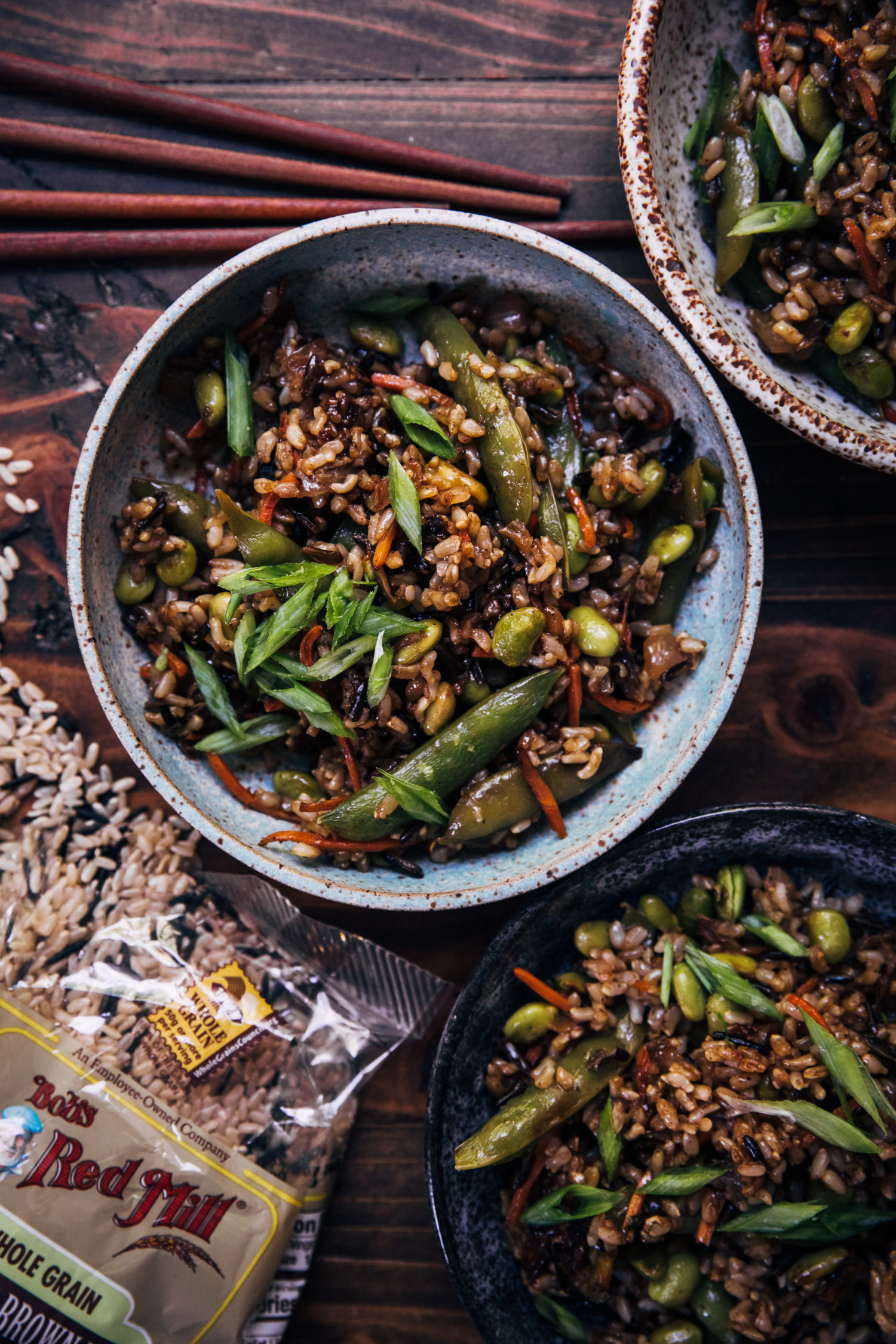 Healthy Vegan Fried Rice | Well and Full | #vegan #recipe #dinner