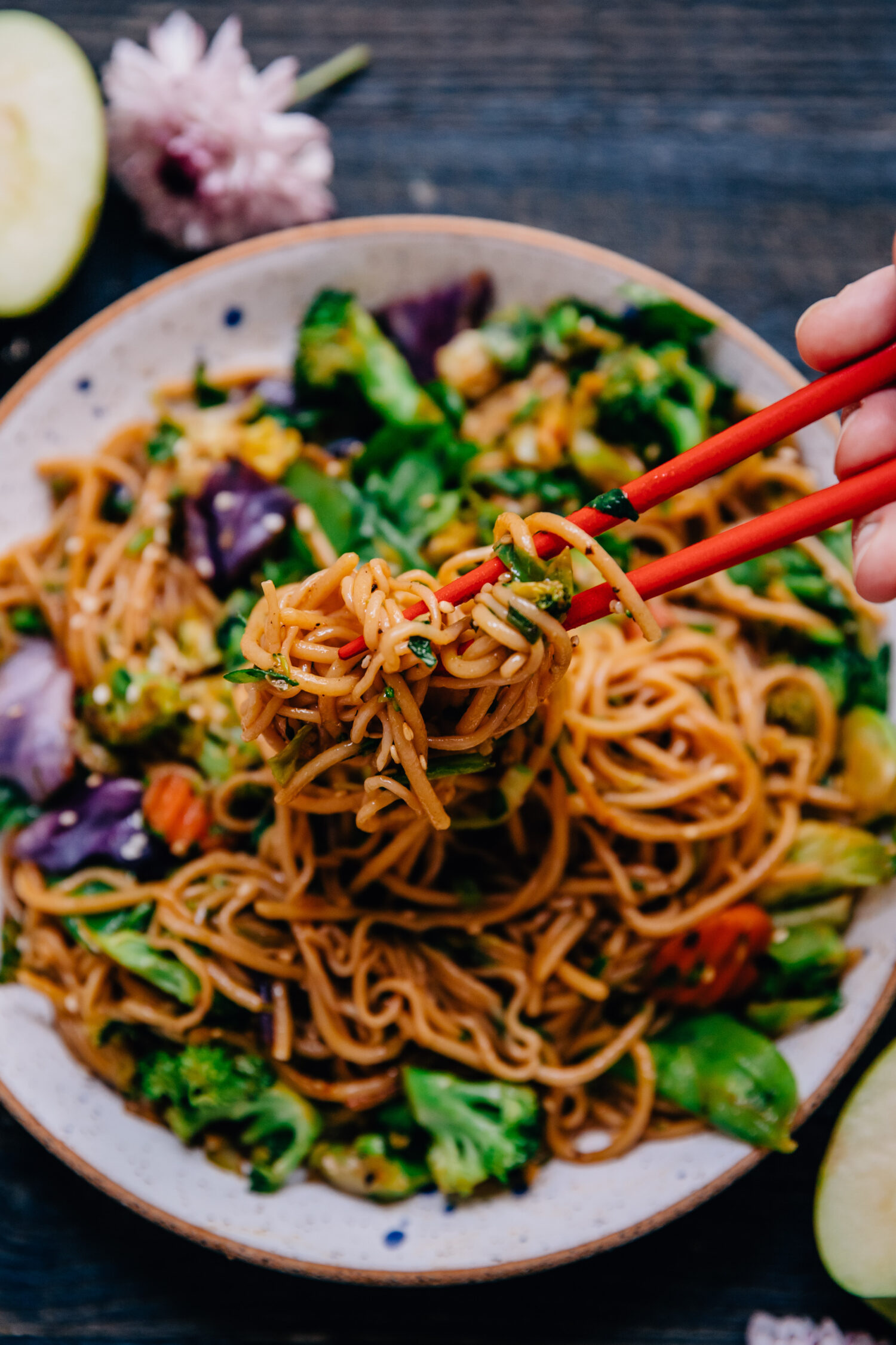 Shirataki Noodles | Well and Full | #vegan #healthy #recipe