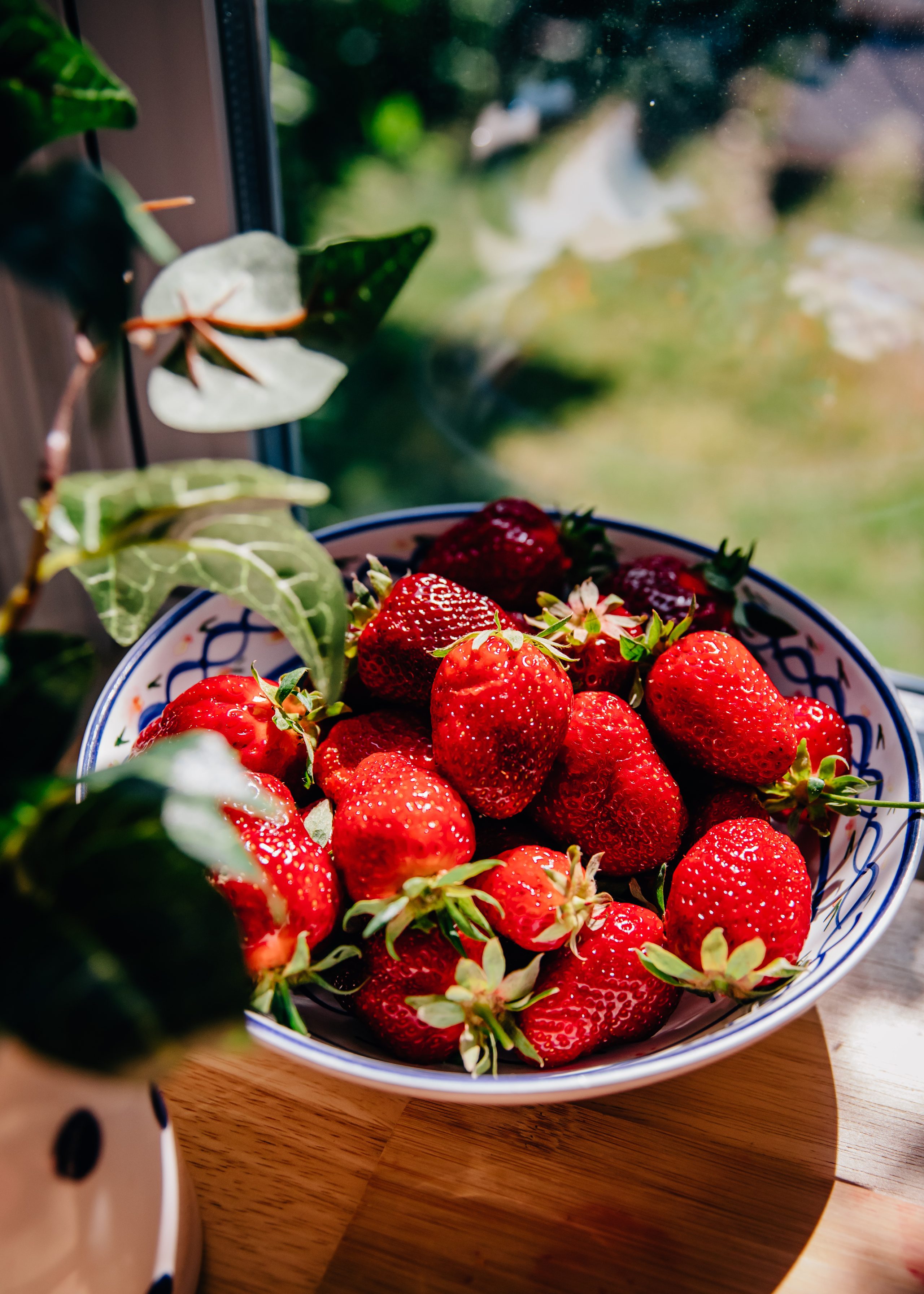 Strawberry Vinegar | Well and Full | #recipe #summer
