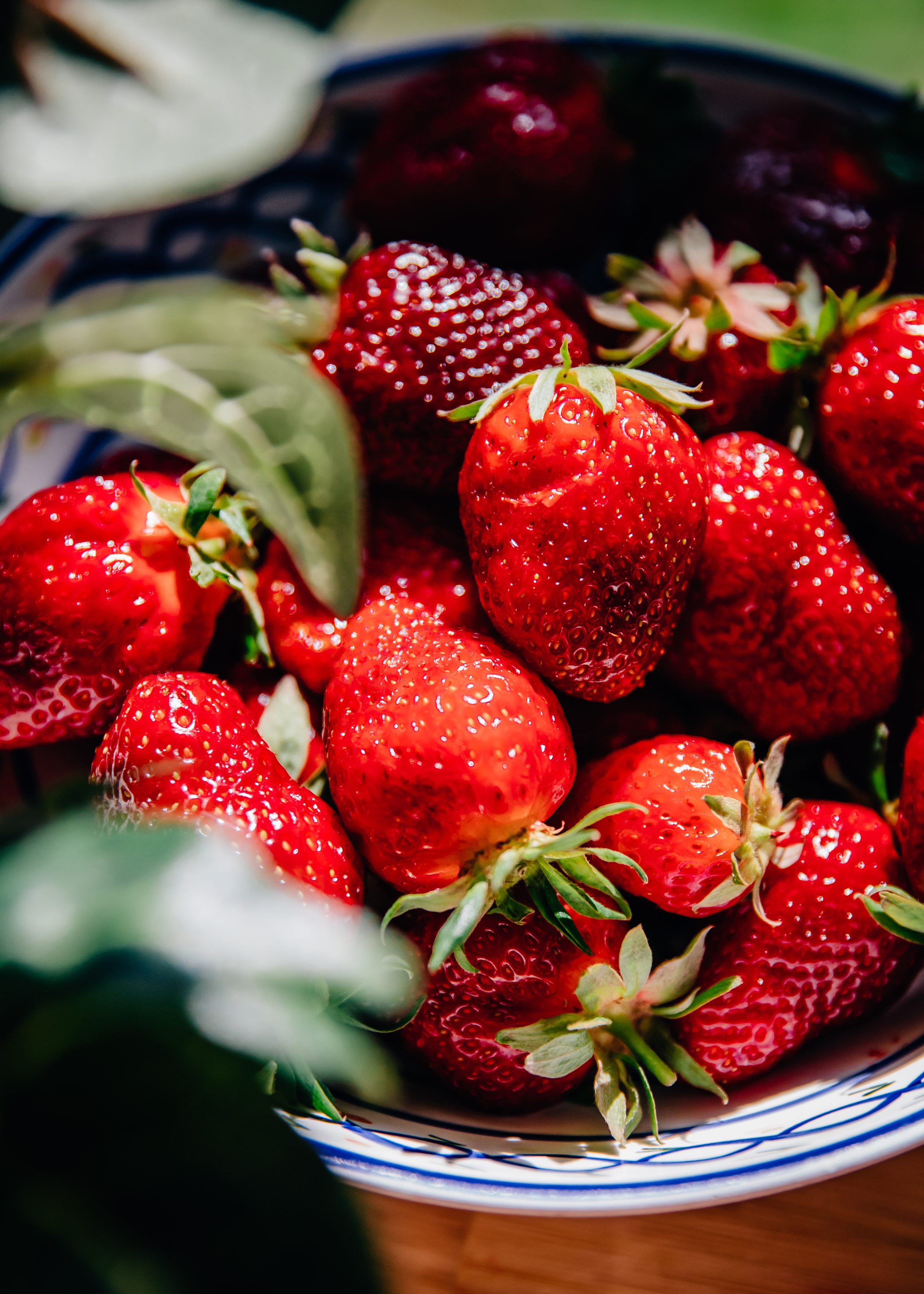 Strawberry Vinegar | Well and Full | #recipe #summer