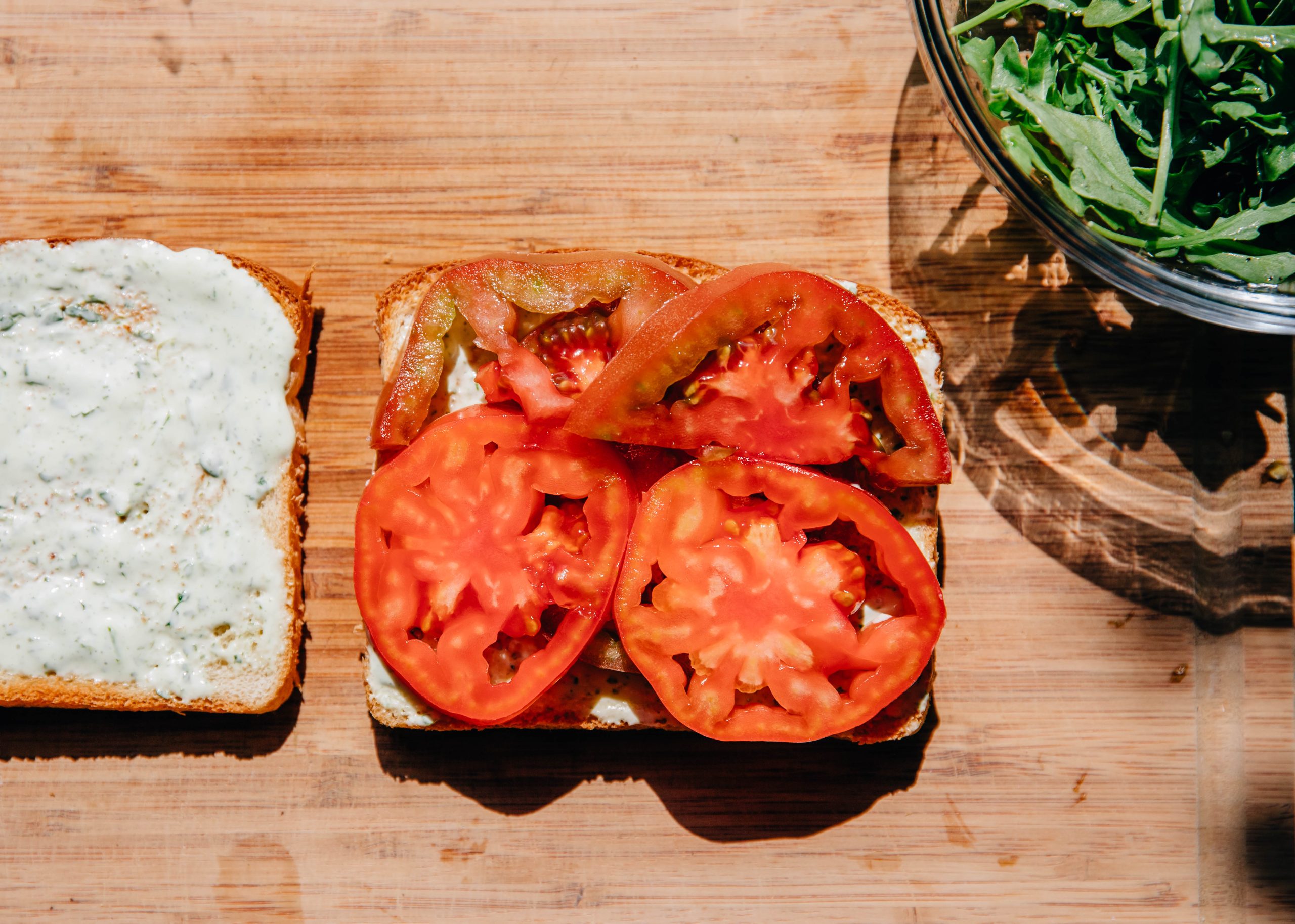 Heirloom Tomato BLT | Well and Full | #summer #recipe #seasonal