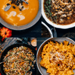 What To Make For Dinner This Fall | Vegetarian Recipes | Well and Full | #vegetarian #fall #autumn #recipes