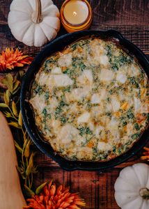 Butternut Squash Frittata | Well and Full | High-Protein Recipe | #vegetarian #seasonal #fall #autumn #recipe