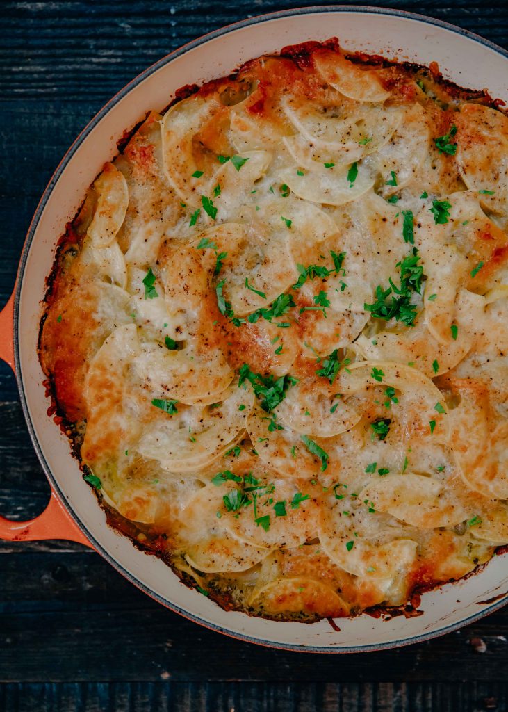 Late Summer Squash Lasagna | Well and Full | Seasonal Vegetarian Recipe | #vegetarian #recipe 