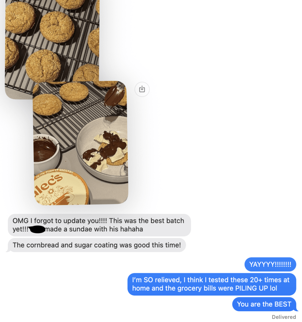 The BEST Cornbead Cookies!