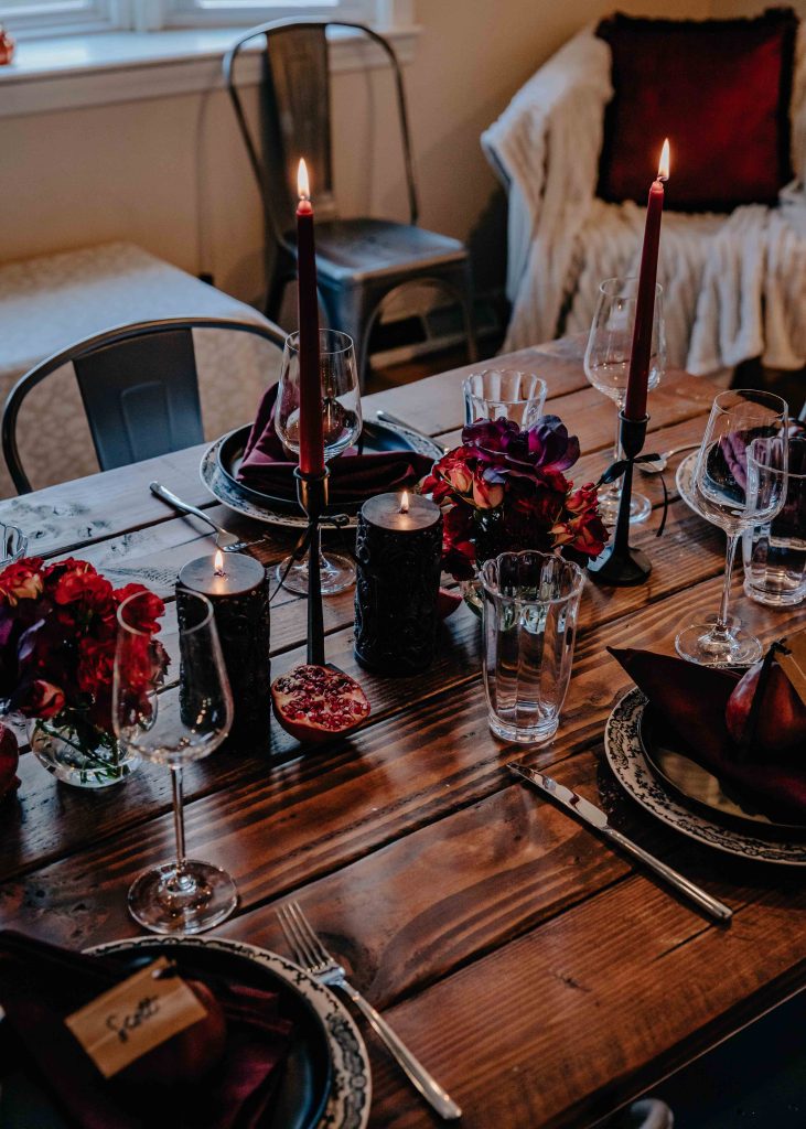 Dinner Stories: The Triumphs and Travails of Hosting | All Hallow's Evening | Well and Full | #dinnerparties #dinnerparty #dinnerstories #hosting