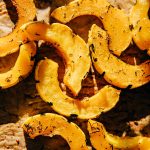 The Perfect Roasted Delicata Squash | Well and Full | #vegetarian #vegan #fall #autumn #recipe