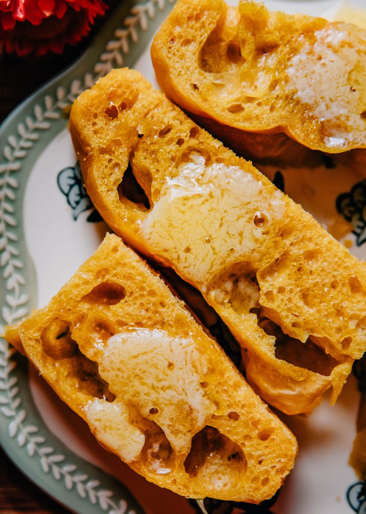 Rosemary Pumpkin Focaccia | Well and Full | #vegetarian #recipe #autumn #fall