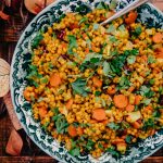 Thanksgiving Couscous | Well and Full | #recipe #vegan #vegetarian #plantbased