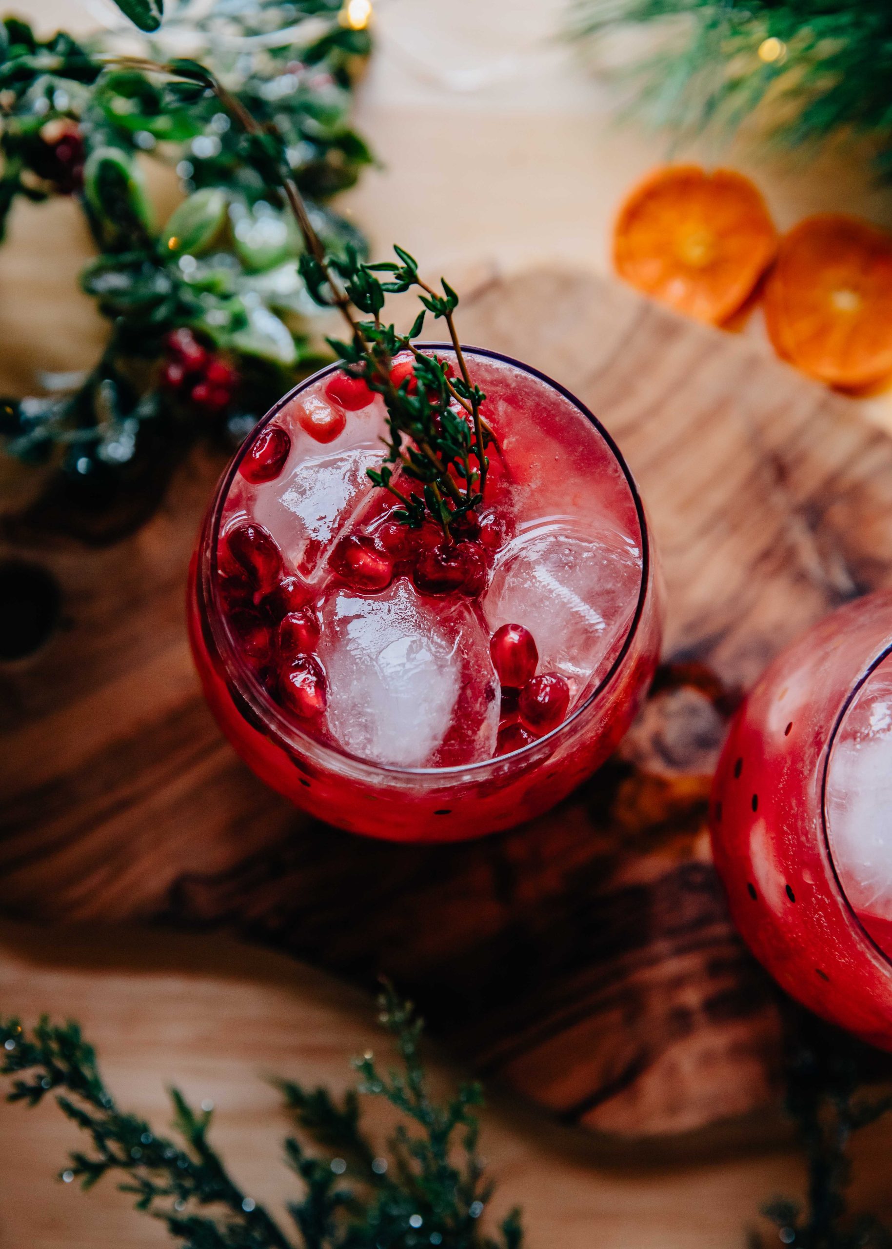 Merry Christmas Mocktails | Well and Full | #mocktails #recipe #vegan #wellandfull