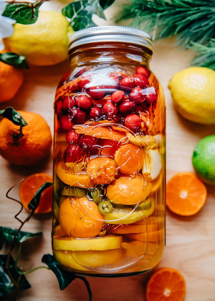 How To Make Fire Cider | Well and Full | #wellness #recipe #winter #healthy #vegan #vegetarian