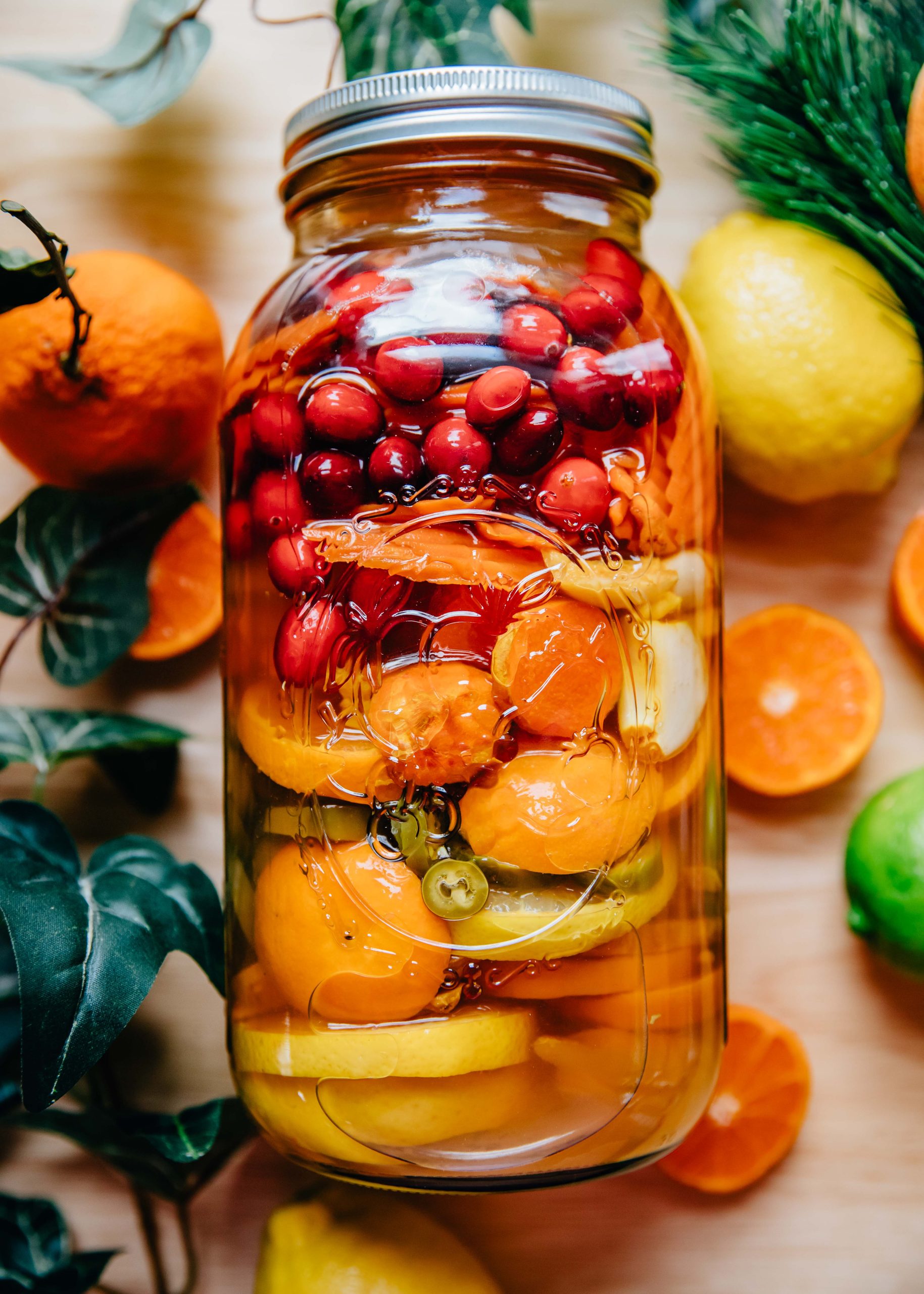 How To Make Fire Cider | Well and Full | #wellness #recipe #winter #healthy #vegan #vegetarian