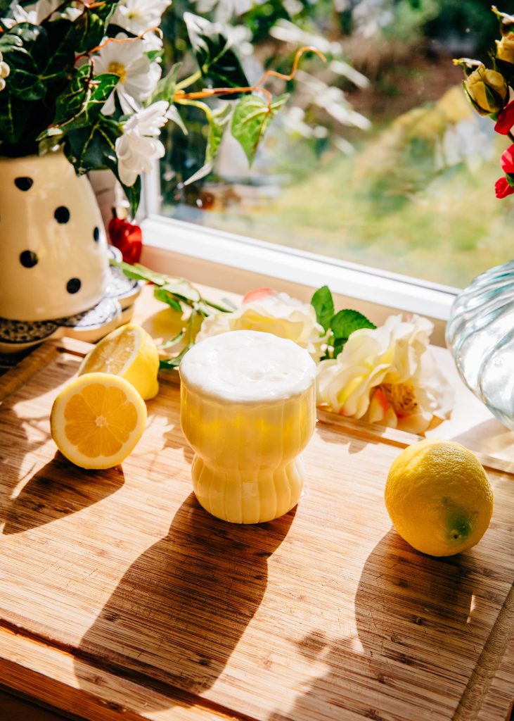 Ponderosa Lemon Brazilian Lemonade | Well and Full | #recipe #lemons