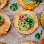 Avocado Tostadas | Well and Full | #vegetarian #recipe #appetizer