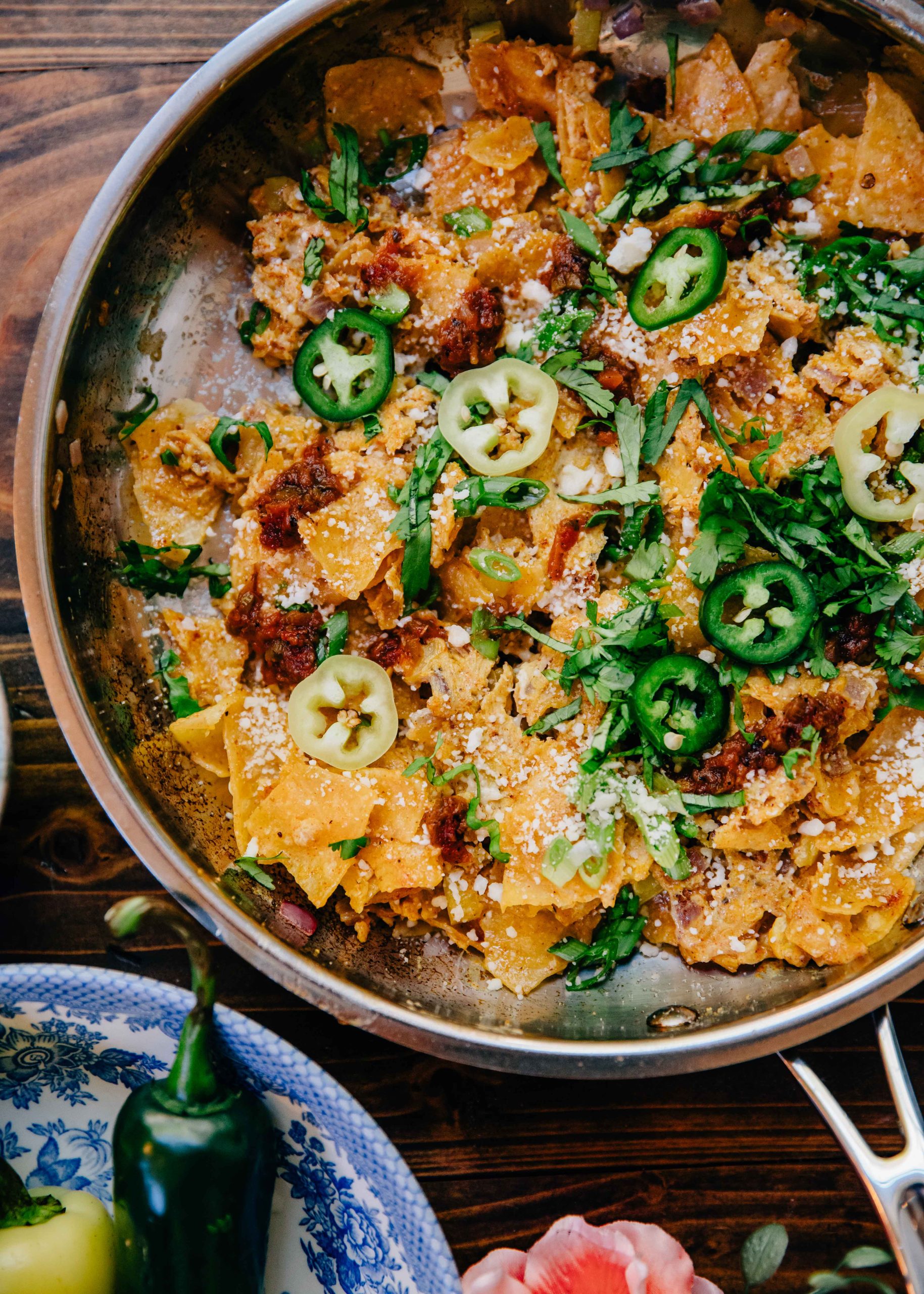 Breakfast Migas | Well and Full | #vegetarian #recipe