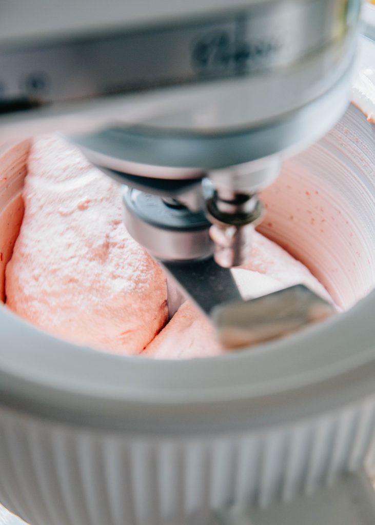 Fresh Strawberry Ice Cream | Well and Full | #dessert #recipe #summer